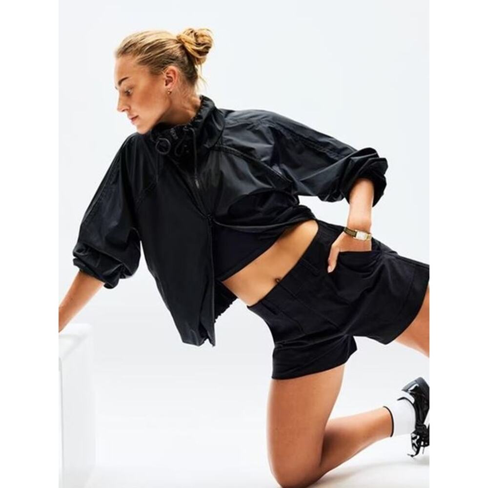 NWT! Athleta Women's Rise Jacket Black XL/TG